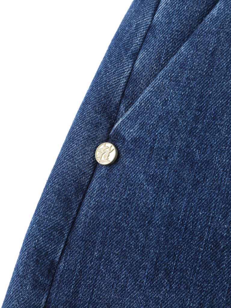 AW25 Column Denim Skirt