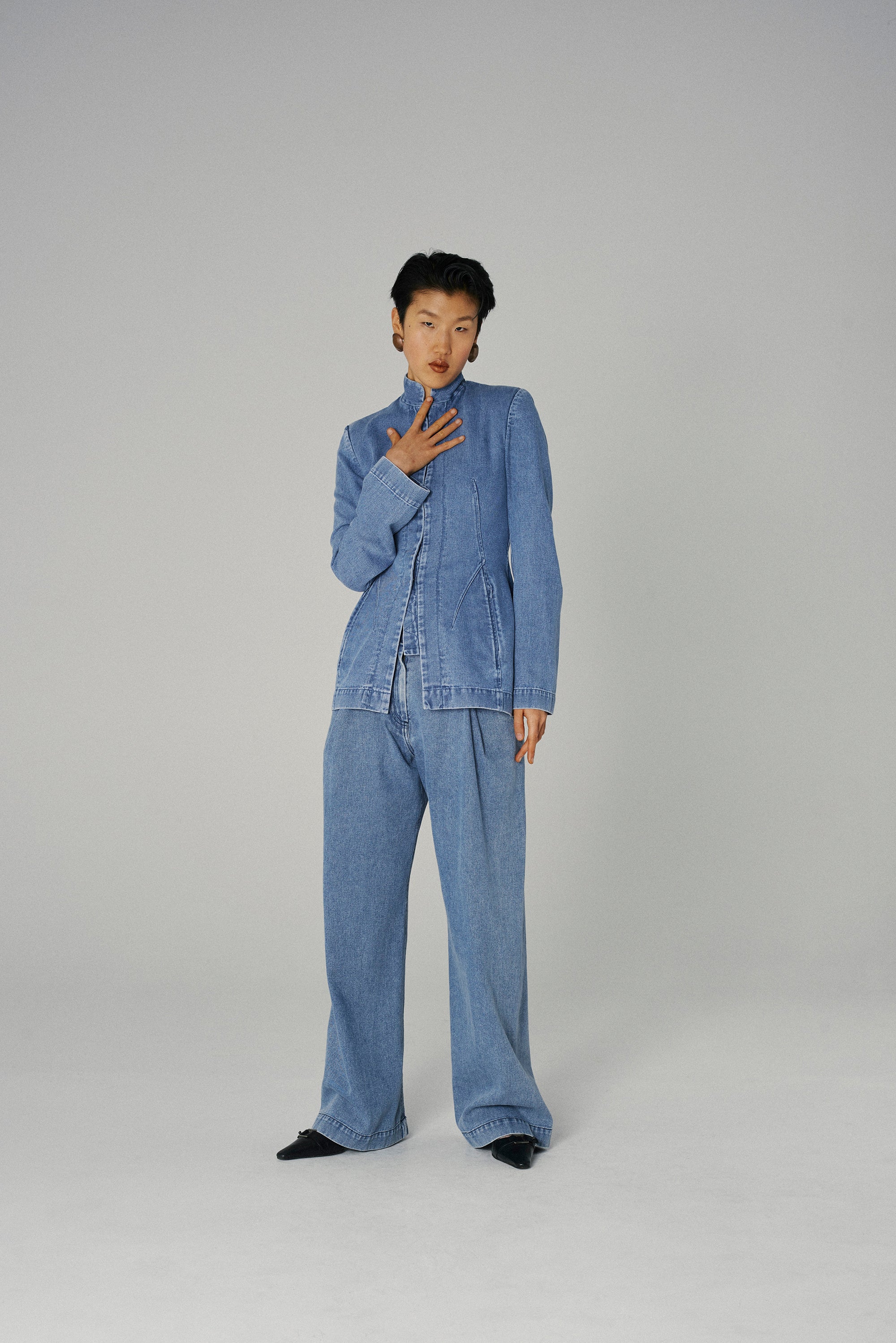 AW24 Denim Maud Trouser