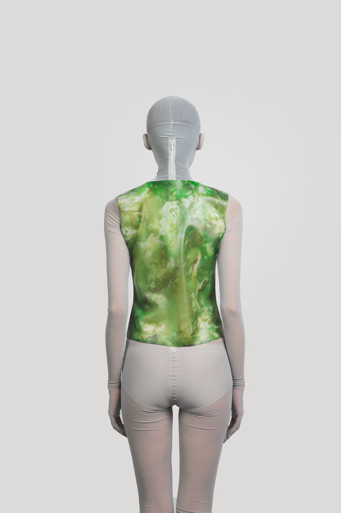 RUBBER TOP GREEN MARBLE